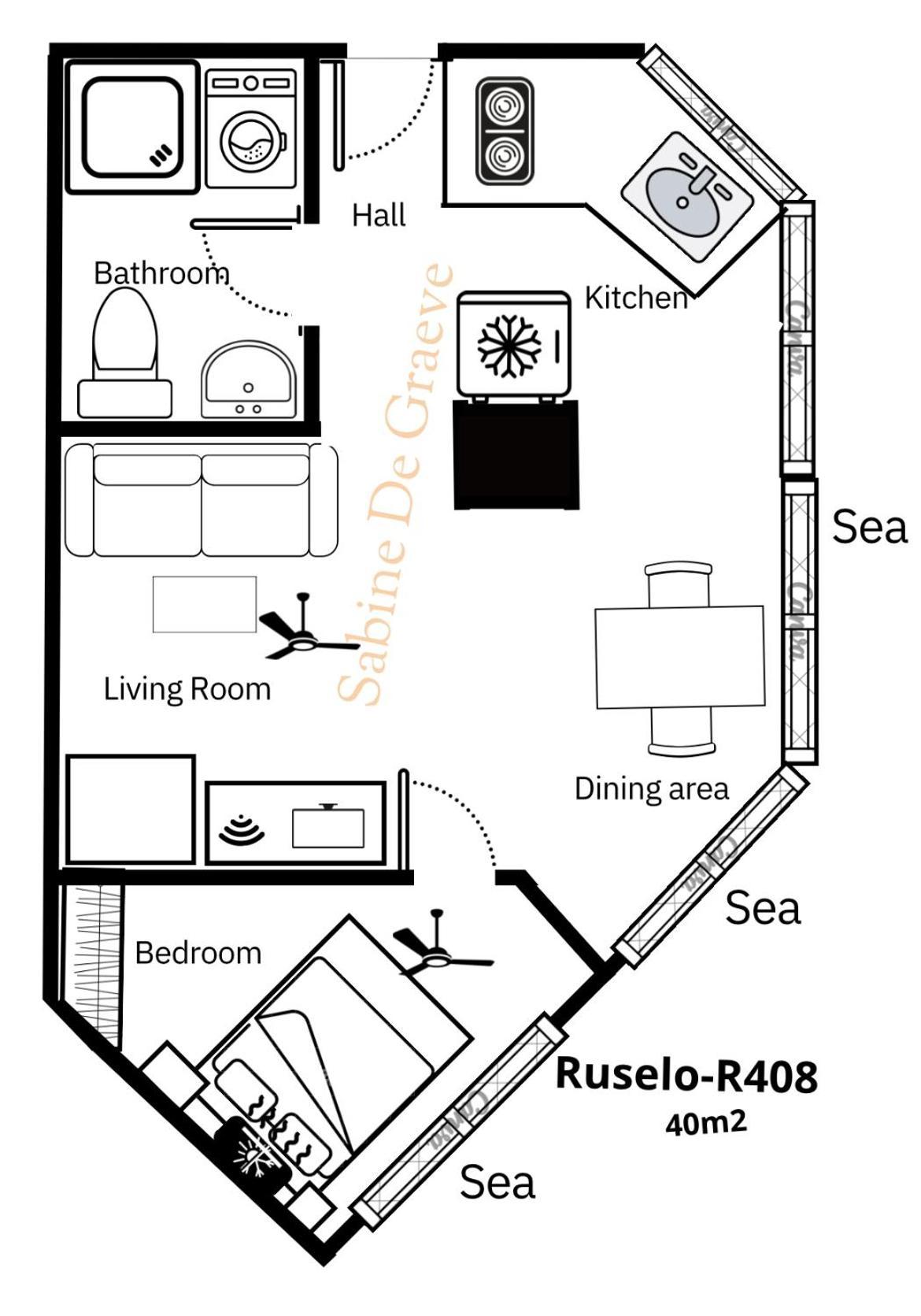 Love Nest By The Sea Wake Up With Ocean Views In Every Room Ruselo R408 Торокс Екстериор снимка